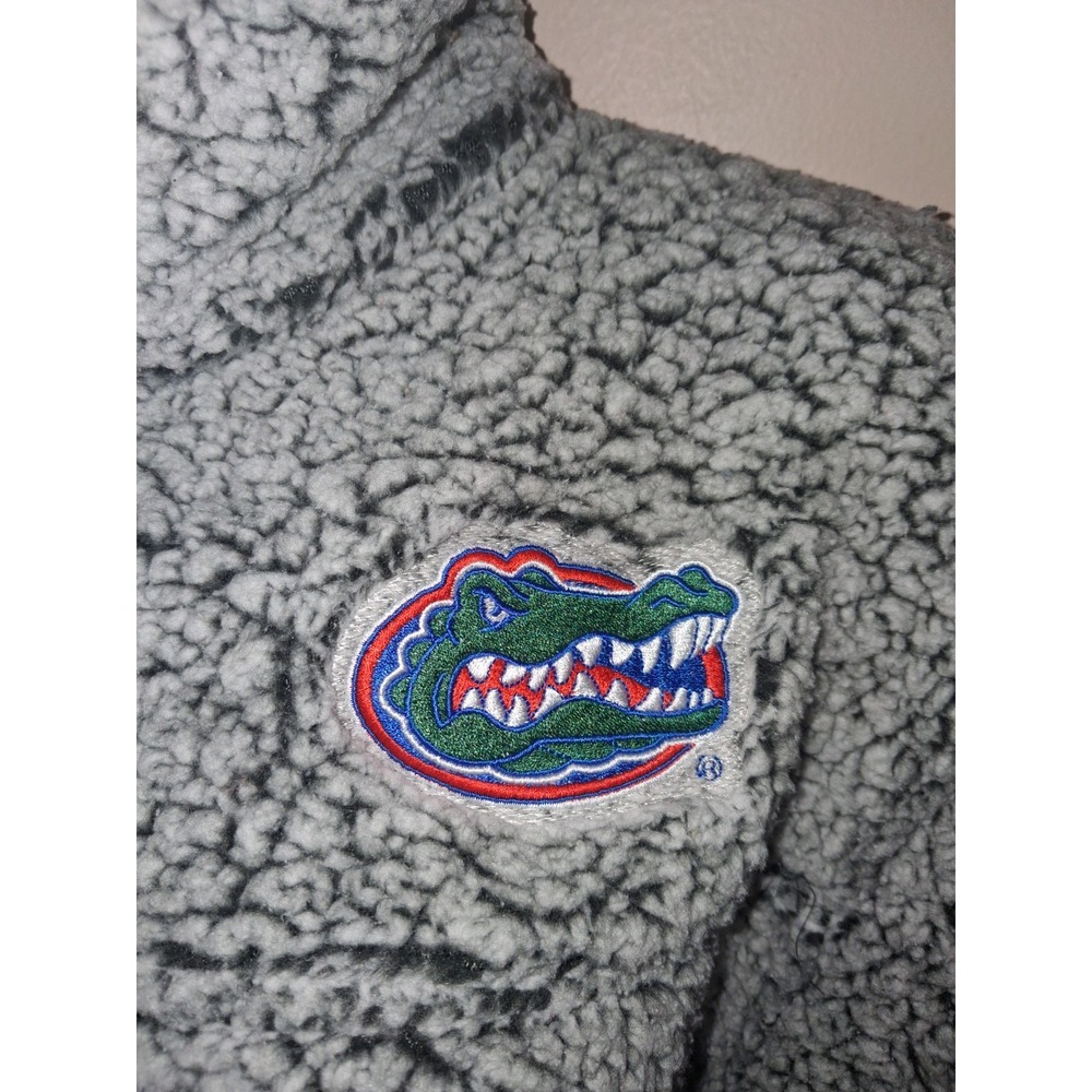 Florida Gators 1/4 Zip Pullover Women's Medium Sherpa Sweater Sweatshirt Size S - Picture 2 of 5